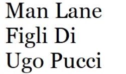 Man Lane Figli Di Ugo Pucci